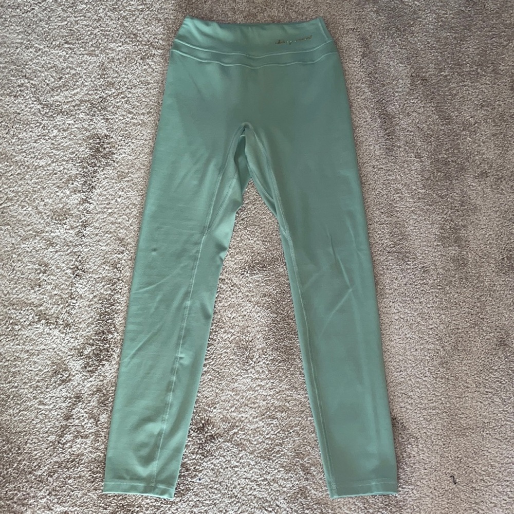 Gymshark whitney small leggings in moss green